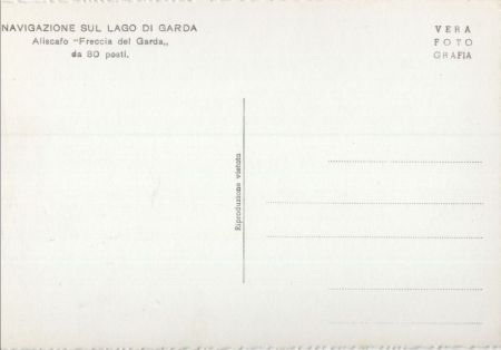 Gardasee - Italien - Aliscafo Freccia del Garda
