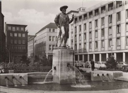 Bielefeld - Leineweberbrunnen Bielefeld - Leineweberbrunnen
