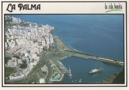Santa Cruz de la Palma - Spanien - Vista aerea Santa Cruz de la Palma - Spanien - Vista aerea