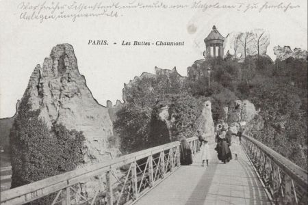 Paris - Frankreich - Les Buttes - Chaumont Paris - Frankreich - Les Buttes - Chaumont