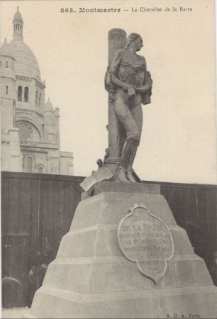 Paris - Frankreich - Montmatre - Chevalierde la Barre Paris - Frankreich - Montmatre - Chevalierde la Barre