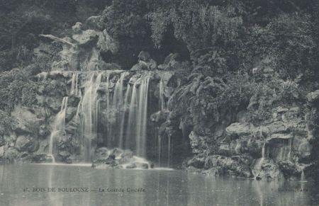 Bois de Boulogne - Frankreich - Grande Cascade Bois de Boulogne - Frankreich - Grande Cascade
