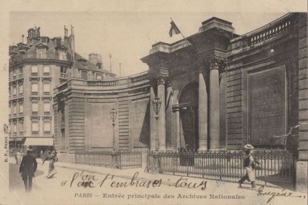 Paris - Frankreich - Archives Nationales Paris - Frankreich - Archives Nationales