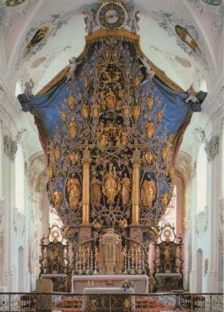 Stams - Österreich - Basilika, Hochaltar Stams - Österreich - Basilika, Hochaltar