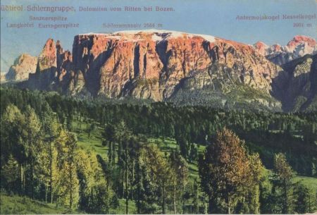 Dolomiten - Italien - Schlerngruppe Dolomiten - Italien - Schlerngruppe