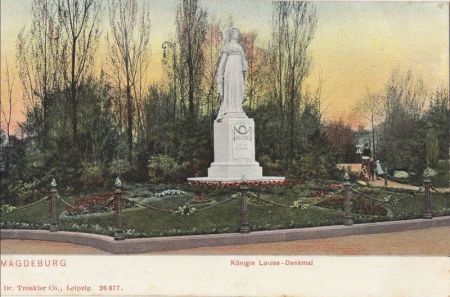 Magdeburg - Königin Louise-Denkmal Magdeburg - Königin Louise-Denkmal