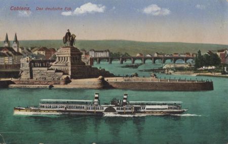 Coblenz - Koblenz - Deutsches Eck Coblenz - Koblenz - Deutsches Eck