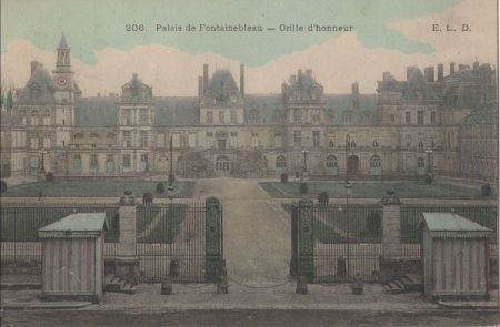 Fontainebleau - Frankreich - Palais Fontainebleau - Frankreich - Palais