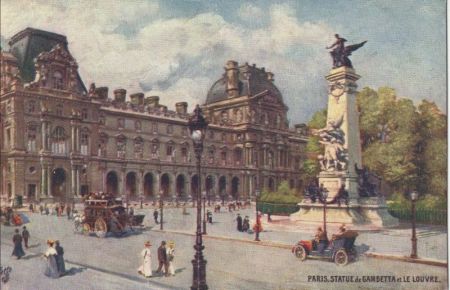 Paris - Frankreich - Statue de Gambetta Paris - Frankreich - Statue de Gambetta