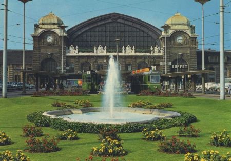 Basel - Schweiz - Bundesbahnhof Basel - Schweiz - Bundesbahnhof