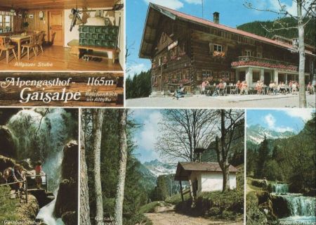 Oberstdorf-Reichenbach - Gasthof Gaisalpe Oberstdorf-Reichenbach - Gasthof Gaisalpe