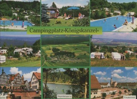 Dornstetten - Hallwangen - Camping Königskanzel Dornstetten - Hallwangen - Camping Königskanzel