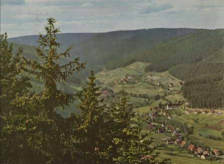 Baiersbronn-Tonbach - von oben Baiersbronn-Tonbach - von oben