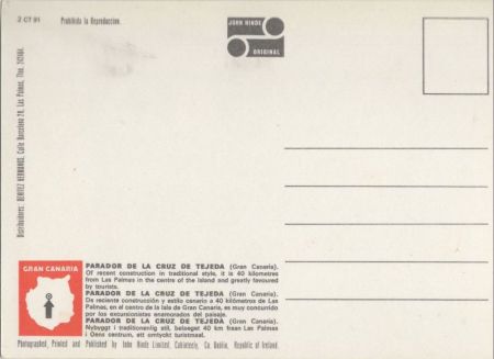 Tejeda - Spanien - Parador de la Cruz