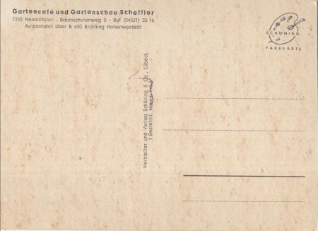 Neumünster - Gartencafé Scheffler