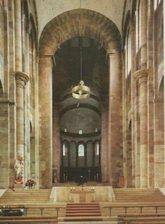 Speyer - Kaiserdom, Mittelschiff Speyer - Kaiserdom, Mittelschiff