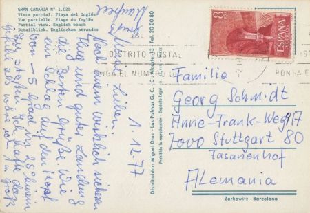 Playa del Inglés - Spanien - vista parcial