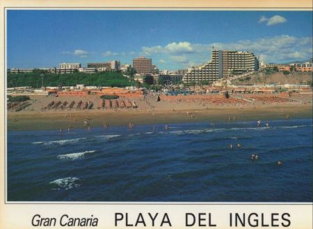 Playa del Inglés - Spanien - Playa del eterno sol Playa del Inglés - Spanien - Playa del eterno sol