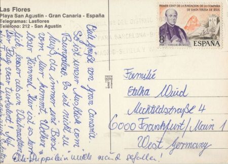 San Agustin - Spanien - Las Flores