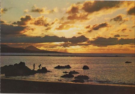 Las Palmas - Playa de las Canteras - Spanien - Puesta de Sol Las Palmas - Playa de las Canteras - Spanien - Puesta de Sol