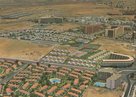 Playa del Inglés - Spanien - vista parcial aerea Playa del Inglés - Spanien - vista parcial aerea