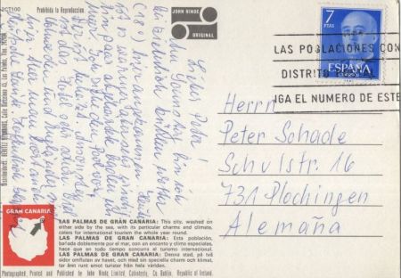 Las Palmas - Spanien - von oben