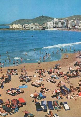 Las Palmas - Playa de las Canteras - Spanien - Strand Las Palmas - Playa de las Canteras - Spanien - Strand