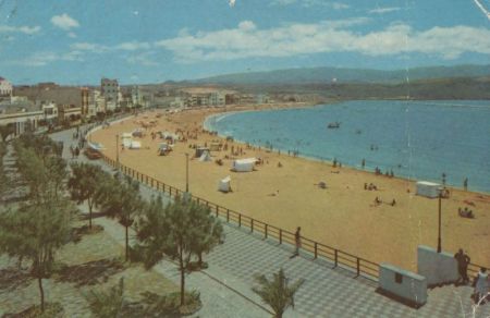 Las Palmas - Playa de las Canteras - Spanien - Strand Las Palmas - Playa de las Canteras - Spanien - Strand