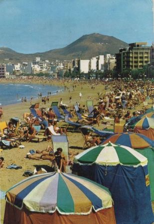Las Palmas - Playa de las Canteras - Spanien - Strand Las Palmas - Playa de las Canteras - Spanien - Strand