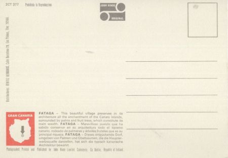 Gran Canaria - Spanien - Fataga