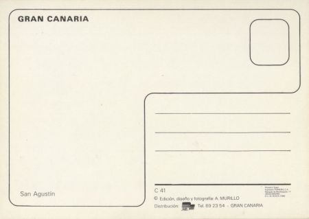 San Agustin - Spanien - aus der Luft San Agustin - Spanien - aus der Luft