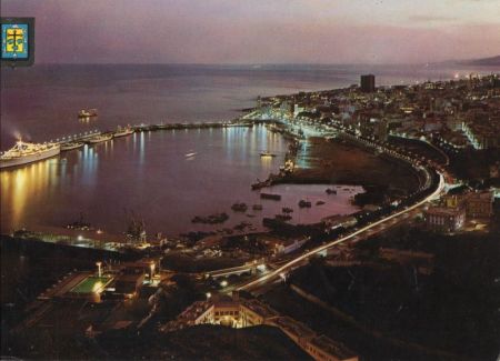 Santa Cruz de Tenerife - Spanien - vista nocturna Santa Cruz de Tenerife - Spanien - vista nocturna