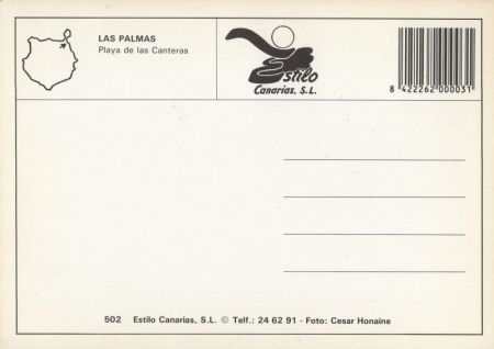 Las Palmas - Playa de las Canteras - Spanien - Strand