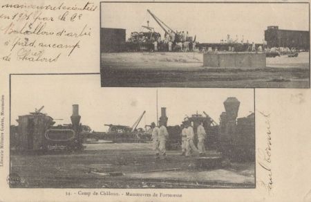 Chalons-sur-Marne / Chalons-sur-Champagne - Frankreich - Manoeuvres de Forteresse Chalons-sur-Marne / Chalons-sur-Champagne - Frankreich - Manoeuvres de Forteresse