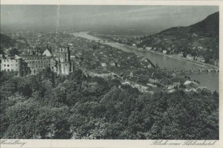 Heidelberg - Blick vom Schlosshotel Heidelberg - Blick vom Schlosshotel