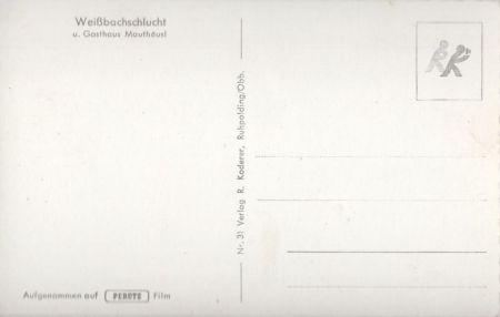 Weißbachtal - Schlucht