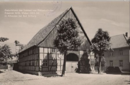 Bad Driburg-Alhausen - Geburtshaus Friedrich Wilh. Weber Bad Driburg-Alhausen - Geburtshaus Friedrich Wilh. Weber