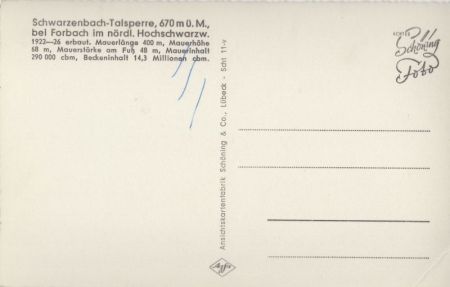 Forbach - Schwarzenbach-Talsperre Forbach - Schwarzenbach-Talsperre