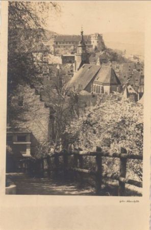 Tübingen - Stiftskirche und Schloss Tübingen - Stiftskirche und Schloss