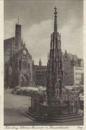 Nürnberg - Schöner Brunnen Nürnberg - Schöner Brunnen