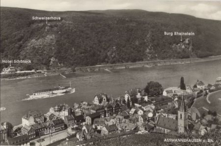 Rüdesheim-Assmannshausen - von oben Rüdesheim-Assmannshausen - von oben