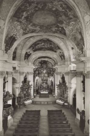 Bad Staffelstein, Kloster Banz - Klosterkirche, innen Bad Staffelstein, Kloster Banz - Klosterkirche, innen