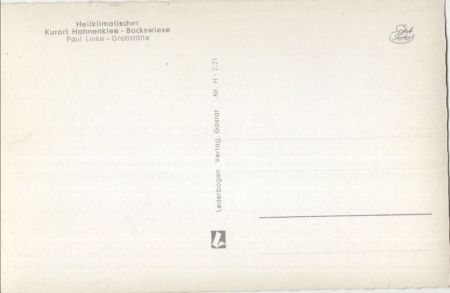 Bockswiese - Grab Paul Linke