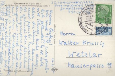 Oberstdorf - mit Höfats Oberstdorf - mit Höfats