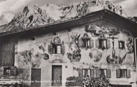 Mittenwald - bemaltes Bauernhaus Mittenwald - bemaltes Bauernhaus