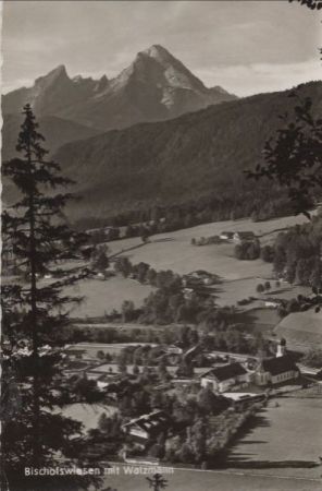 Bischofswiesen - mit Watzmann Bischofswiesen - mit Watzmann