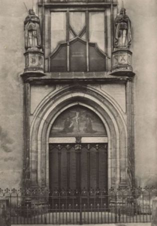 Wittenberge - Schlosskirche, Thesentür Wittenberge - Schlosskirche, Thesentür