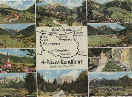 Alpen - Österreich - 4-Pässe-Rundfahrt Alpen - Österreich - 4-Pässe-Rundfahrt