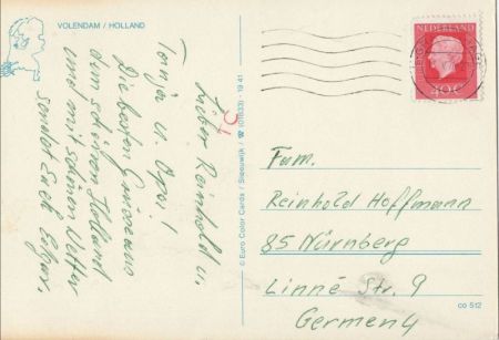 Volendam - Niederlande - Frau