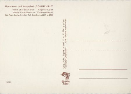 Sonthofen - Sonnenalp Sonthofen - Sonnenalp
